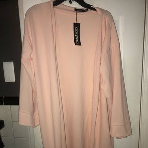 BLUSH/PINK CARDIGAN DUSTER/SWEATER NEW W/ TAGS